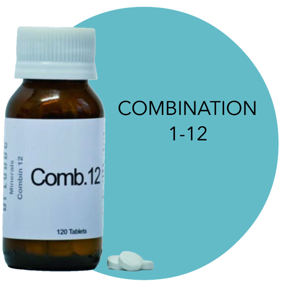 combination 1 - 12 tablets