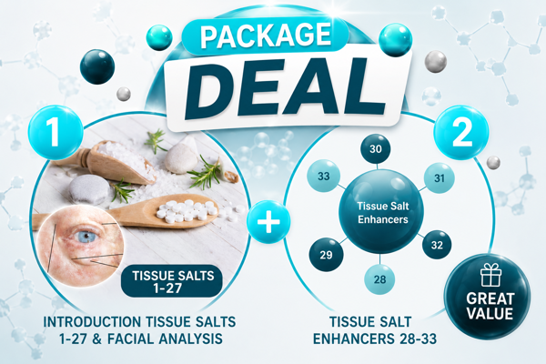 Picture of TISSUE SALTS 1-33 TRAINING    PACKAGE DEAL: 2 COURSES
